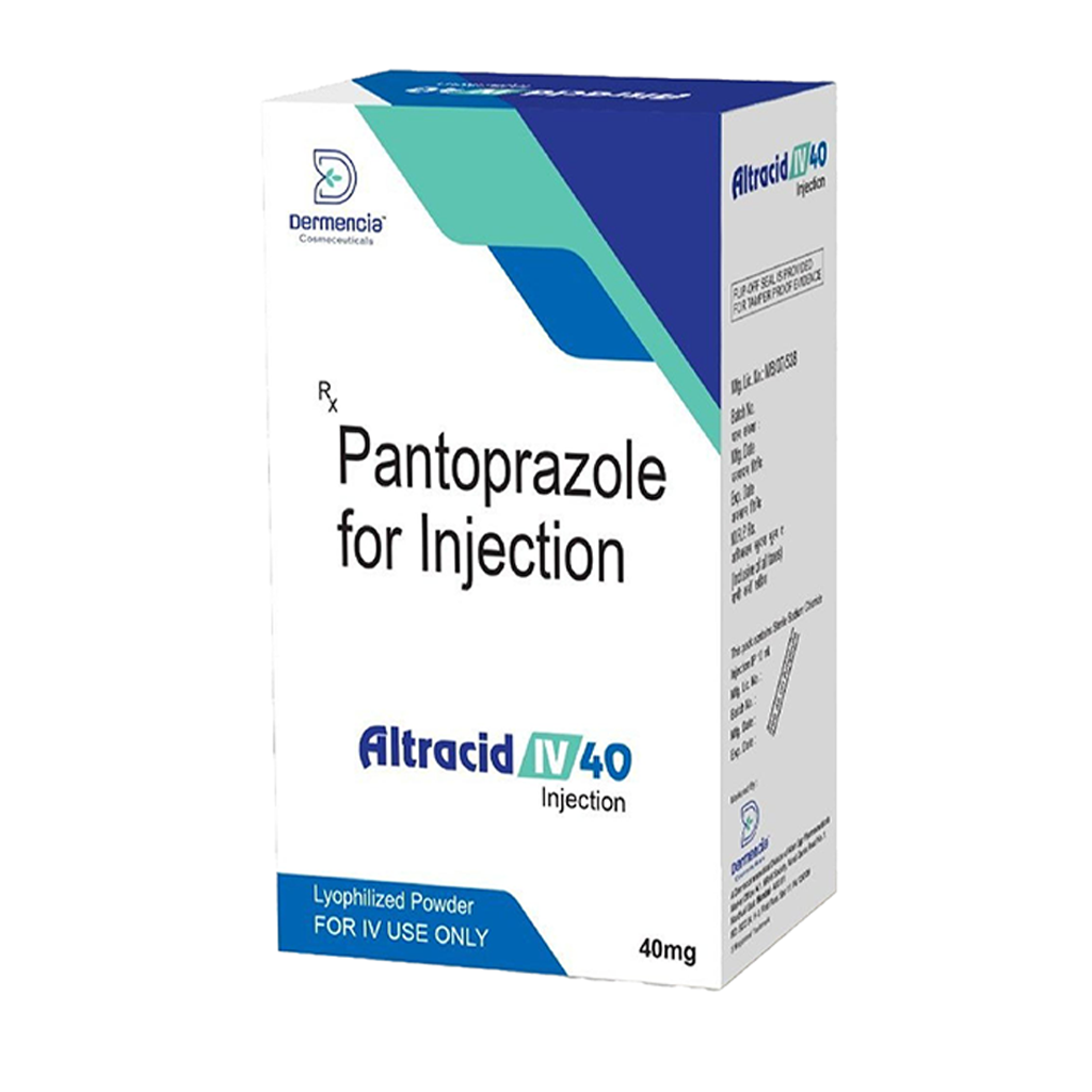 Altracid 40 Iv | Pantoprazole 40mg | Alter Ego Pharmaceuticals