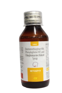 Betcozy-d | Dextromethorphan Hbr 10mg + Chlorpheniramine 2mg + Phenylephrine Hcl 5mg | Alter Ego Pharmaceuticals
