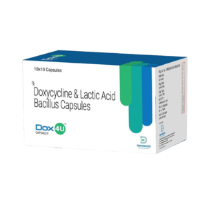 Dox-4u | Doxycycline 200mg + Lactobacilus | Alter Ego Pharmaceuticals