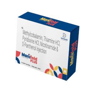 Manifold- Plus - Methylcobalamin 1000mcg + Pyridoxine 100mg + Thiamine 100mg + Nicotinamide 100mg + D- Panthenol 50mg /2ml by Alter Ego Pharmaceuticals