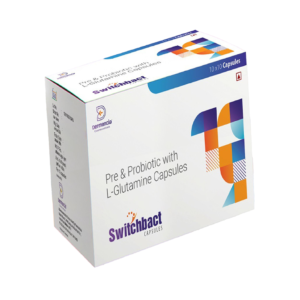 Switchbact | Prebiotic + Probiotic +l- Glutamine | Alter Ego Pharmaceuticals